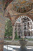 Rila Monastery, wall paintings of the main church 